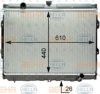 HYUNDAI HB031100 Radiator, engine cooling